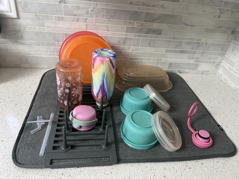 UDry Peg Dish Rack with Mat Umbra Europe