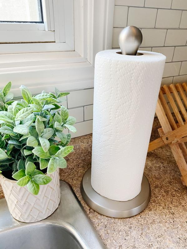 Umbra Tug Paper Towel Holder - Smoke