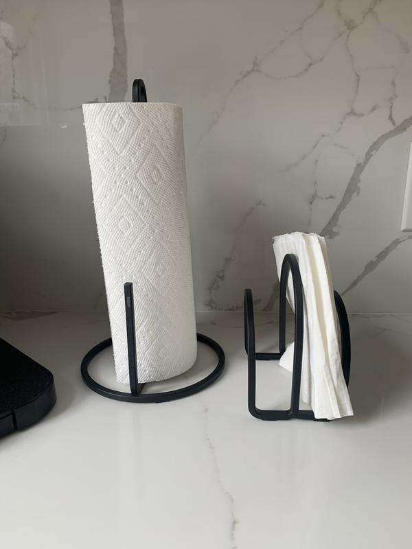 Umbra Squire Multi Use Paper Towel Holder - Black