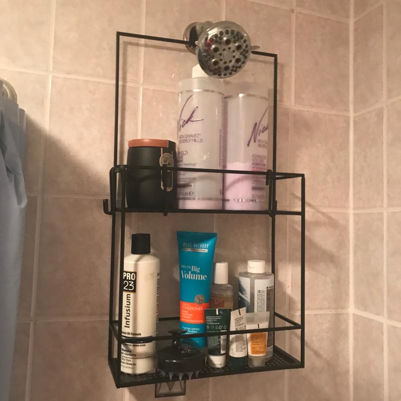 Umbra Cubiko Black Hanging Shower Caddy + Reviews