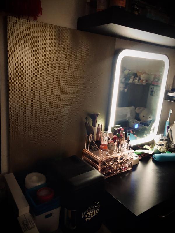 You can see the dents at the top