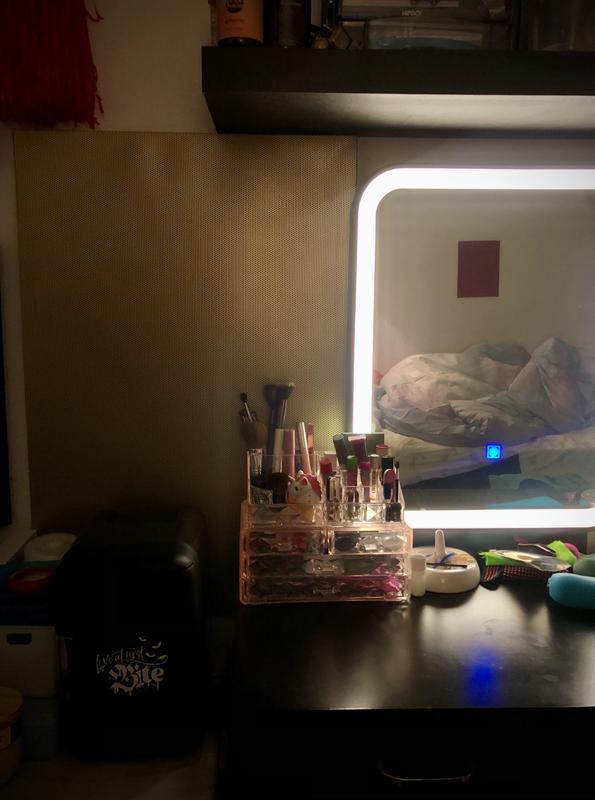 You can see the dents at the top