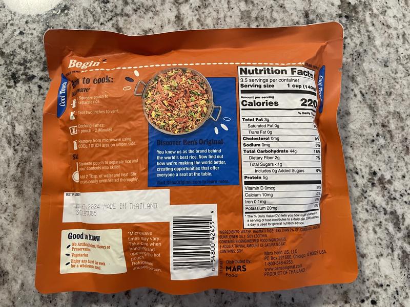 Ben's Original™ READY RICE™ Basmati Rice