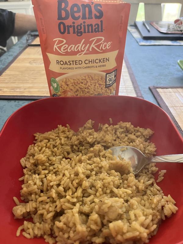  BEN'S ORIGINAL Ready Rice Roasted Chicken Flavored Rice, Easy  Dinner Side, 8.8 OZ Pouch (Pack of 12) : Brown Rice Produce : Grocery &  Gourmet Food