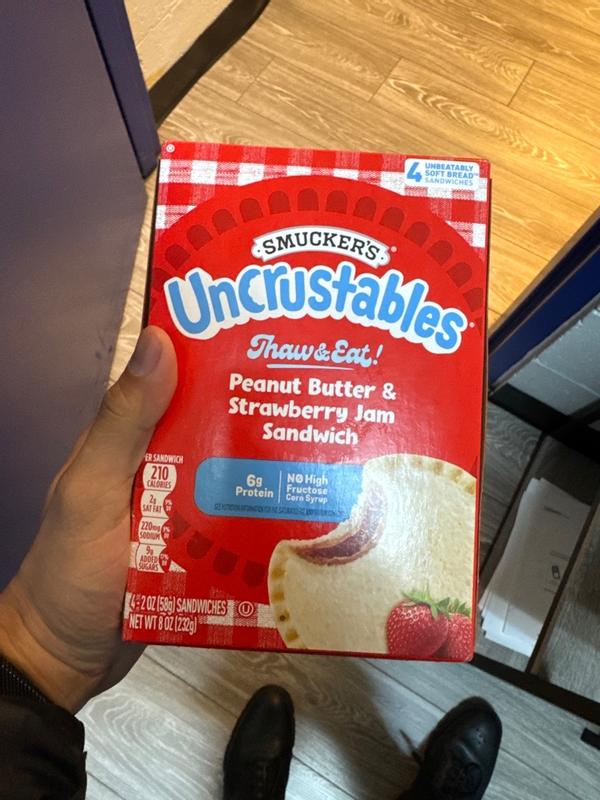 Smucker's Uncrustables Peanut Butter & Strawberry Jam Smucker's Uncrustables Peanut Butter & Strawberry Jam