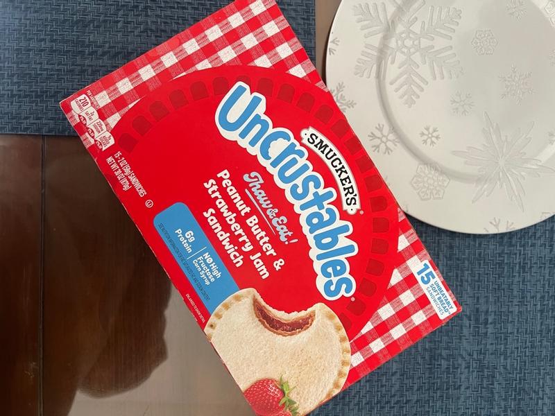 Smucker's Uncrustables Peanut Butter & Strawberry Jam Smucker's Uncrustables Peanut Butter & Strawberry Jam