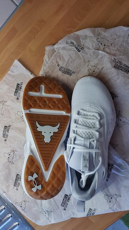Under Armour - UA Project Rock 5-WHT Sneakers