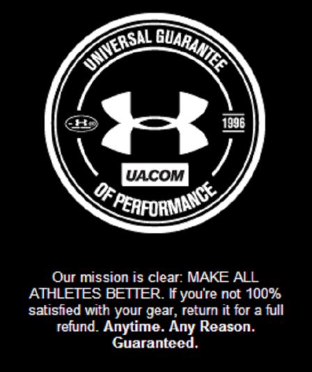 under armour label