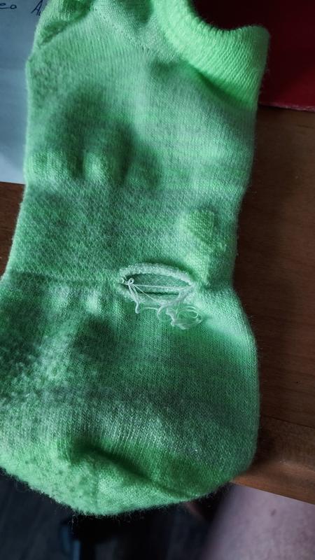 Sock after one use. Seam came apart after 1st wash.