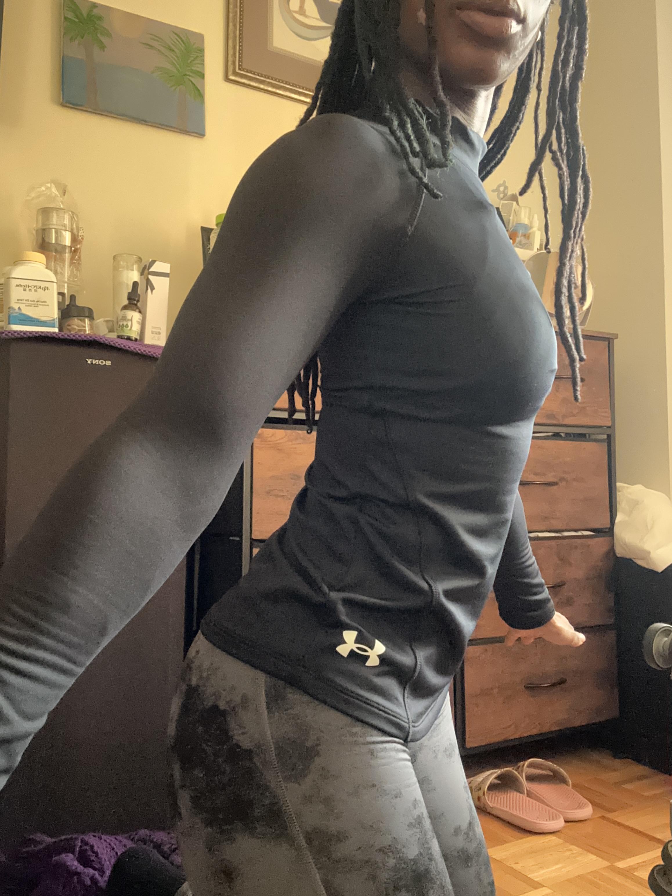 UNDER ARMOUR COLDGEAR MD ダークグリーン Under Armour Men's ColdGear Mock Neck Compression Long