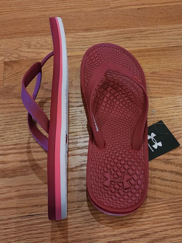 Under armour dune flip flops sales