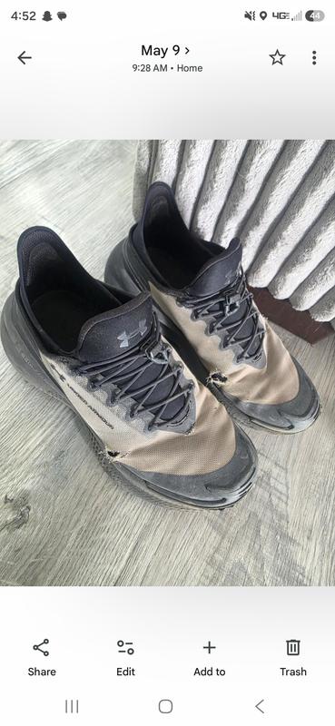 Customer photo for "Quality is not great.  2nd pair and it ripped out"
