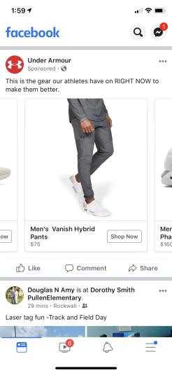 men's vanish hybrid pants