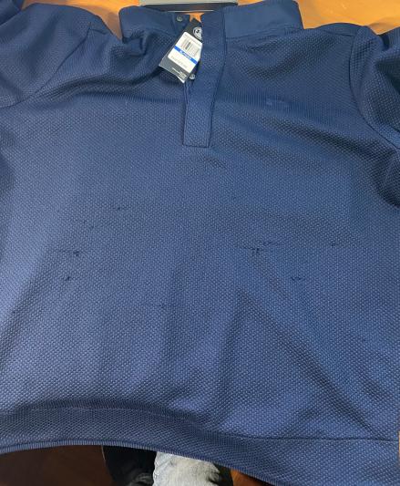 At least 8 snags before wearing once!