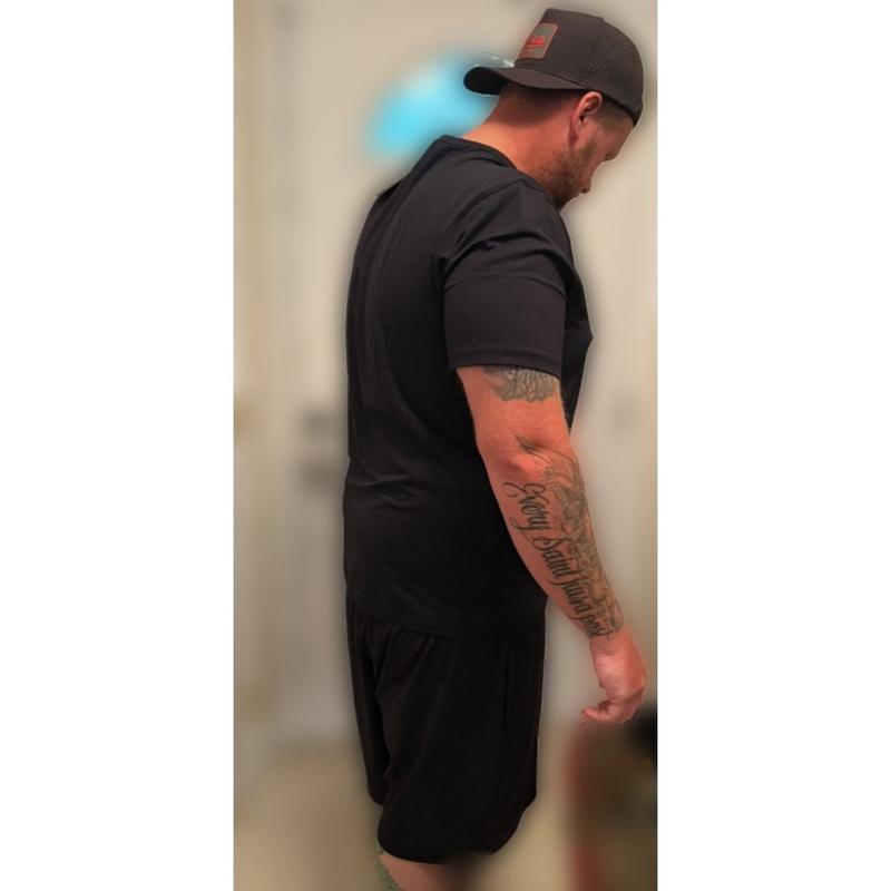 Customer photo for "Incredible quality tee!"
