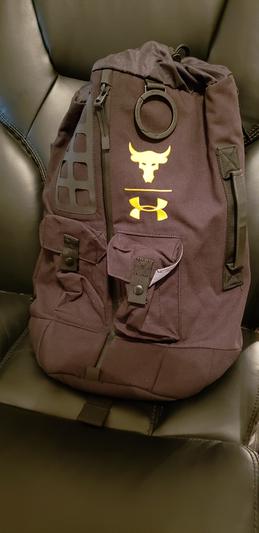 under armour men's project rock 60 gym bag