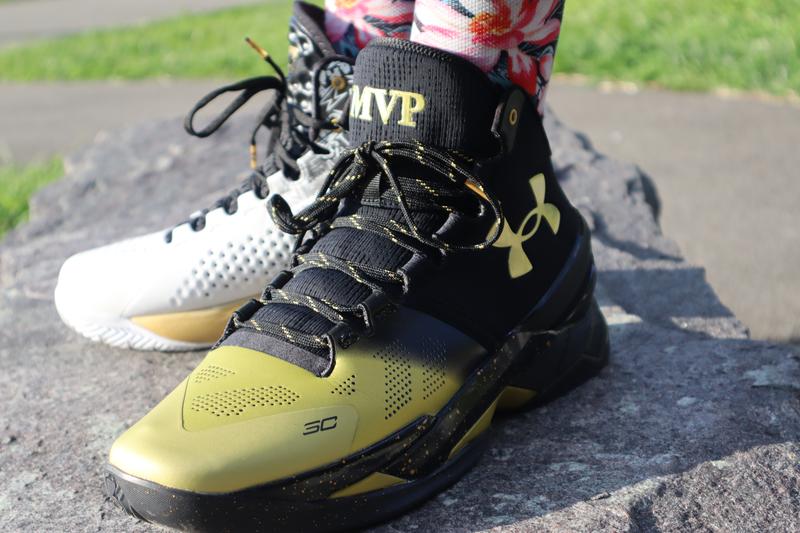 Unisex Curry 1 + Curry 2 Retro 'Back-to-Back MVP' Pack Basketball Shoes