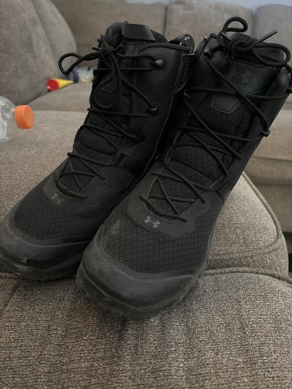  Under Armour Men's Micro G Valsetz Mid Military and Tactical  Boot, Black (001)/Black, 8 XW US : Clothing, Shoes & Jewelry