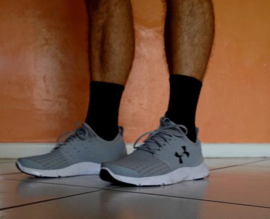 Left side view (mid crew socks)