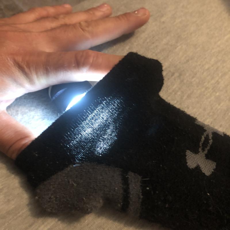 Photo submitted with review of product