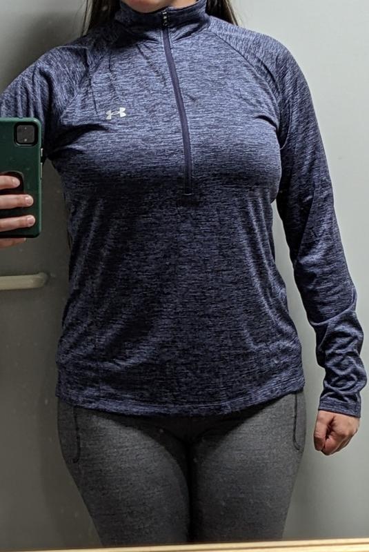 UA Tech Twist 1/2 Zip, XL