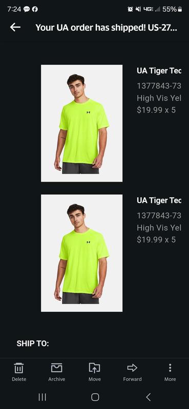 Photo submitted with review of product