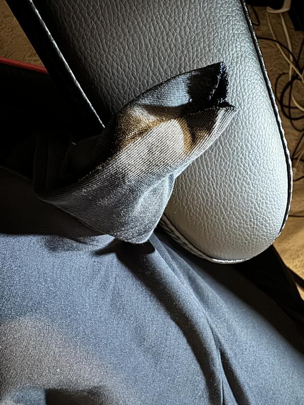 Photo submitted with review of product