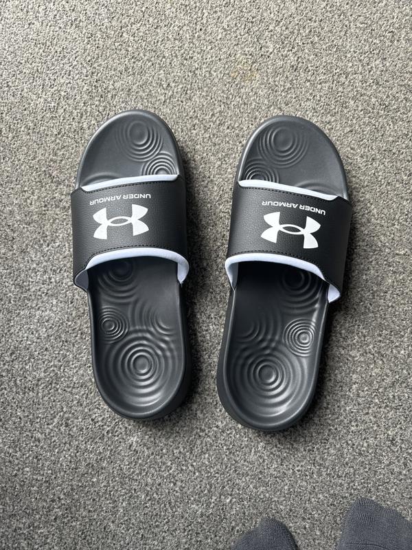 Under armour custom slides hotsell