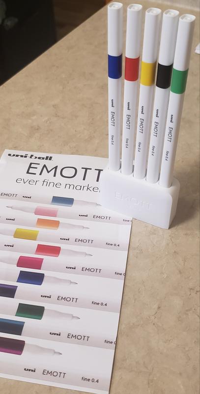 uni-ball EMOTT Fineliner Marker Pens (ubc-24828)