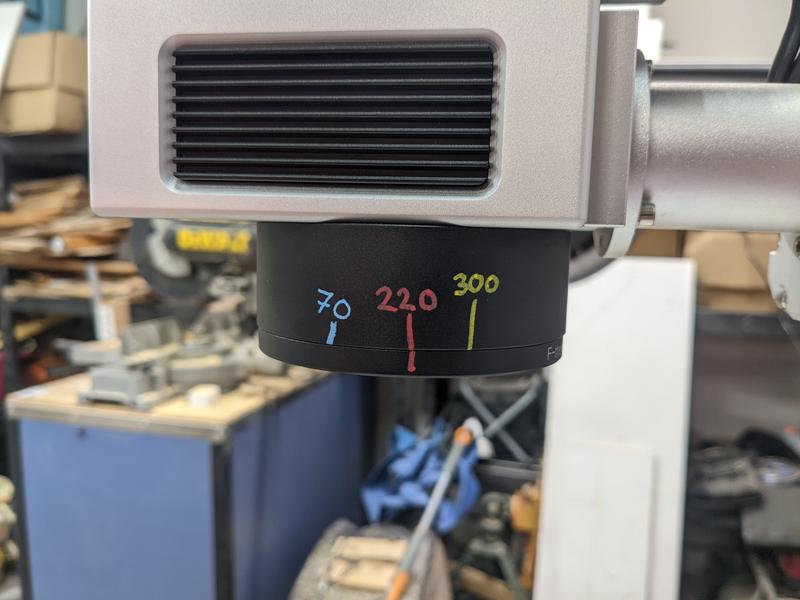 Yellow and Red are First Marks Before Tip Properly Wet with Paint