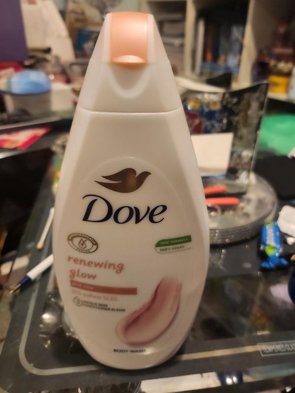 Dove Renewing Glow Pink Clay gel de ducha nutritivo