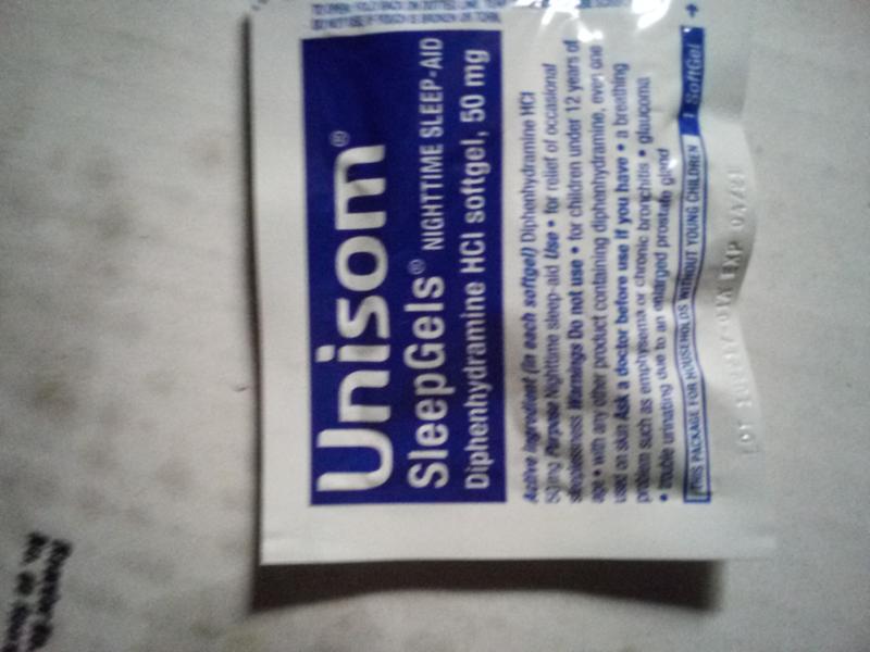 Unisom SleepGels SoftGels, Sleep-Aid, Diphenhydramine HCI, 32 count