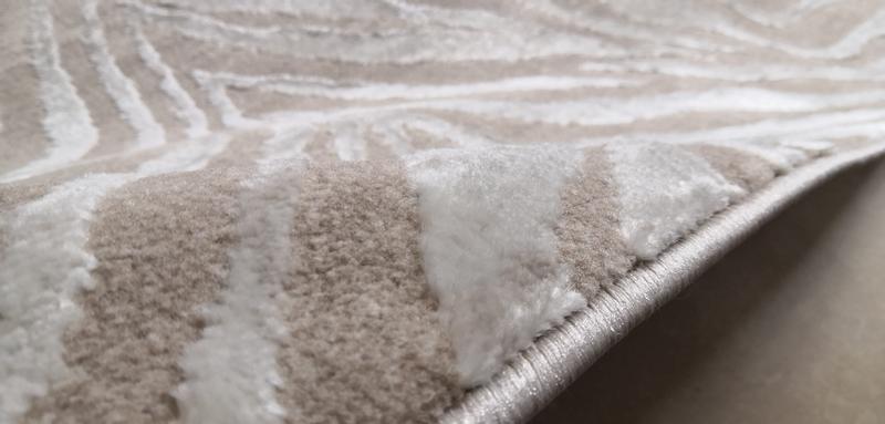 Closeup view of sculpted texture