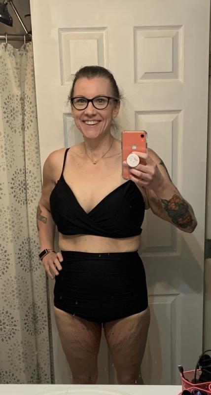 Customer photo for "Perfect swim bottoms"