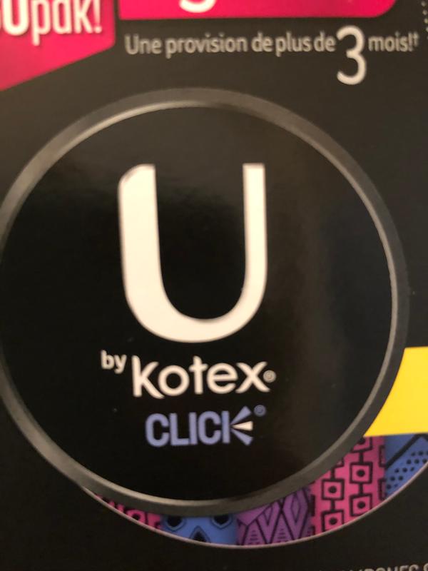 Kotex U 36Count Click Tampons Regular Absorbency Bed Bath & Beyond