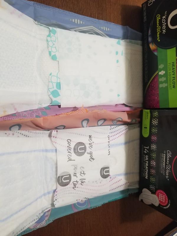Kotex U 16 Count Ultra Thin Heavy Flow Pads With Wings Bed Bath Beyond