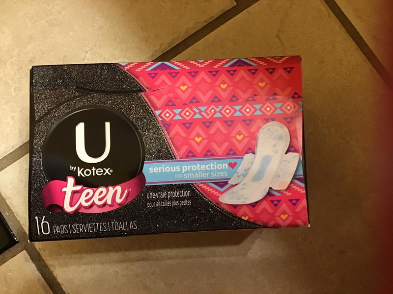 U By Kotex Tween Ultra Thin Unscented Pads With Wings 16 Ct Metro Market