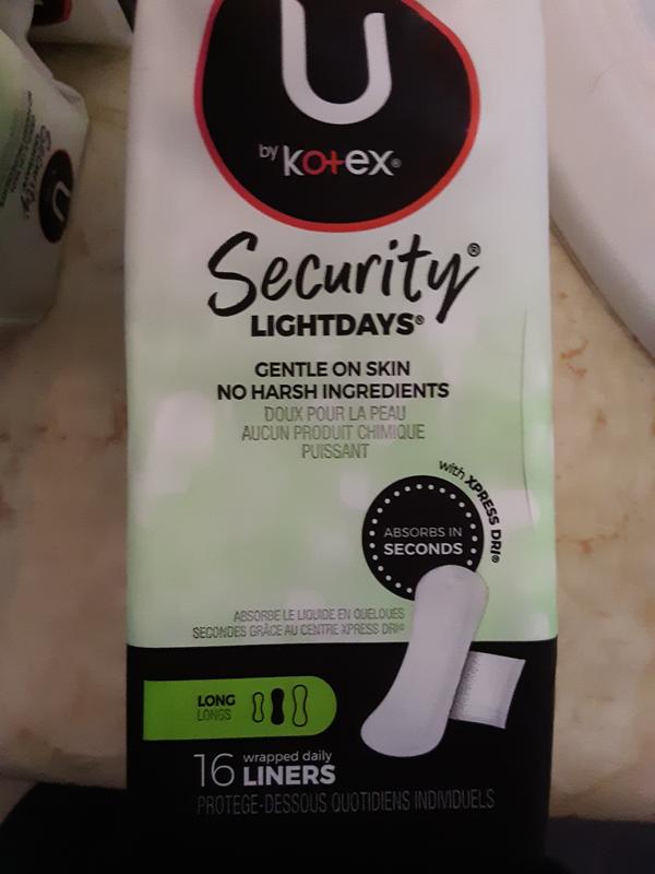 Lightdays Liners Long U By Kotex