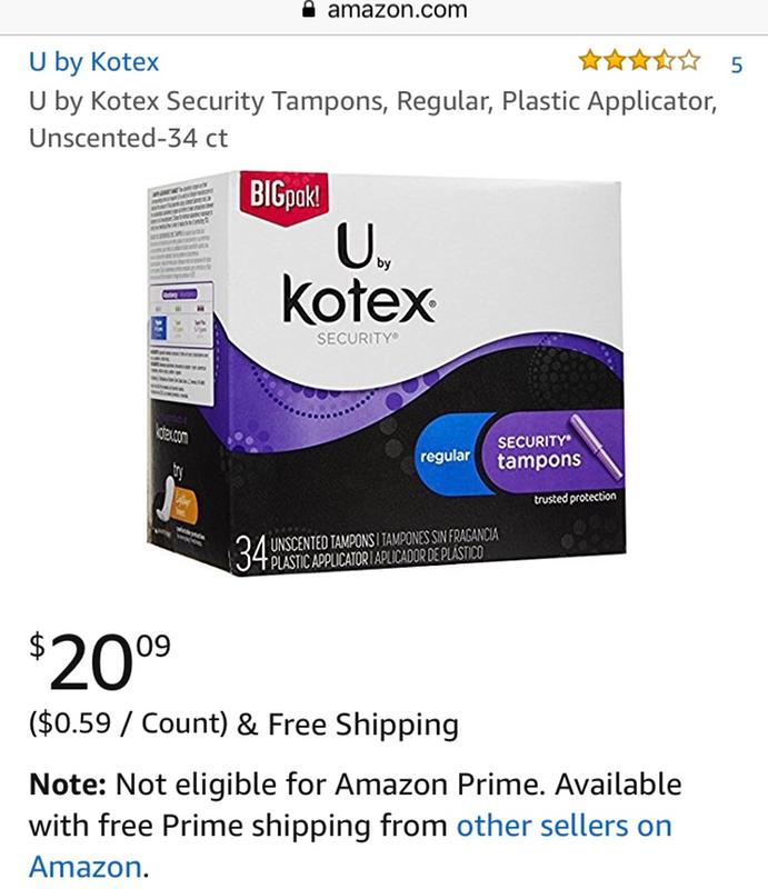 U By Kotex Regular Tampons Multi Pack 50 Ct Fry S Food Stores
