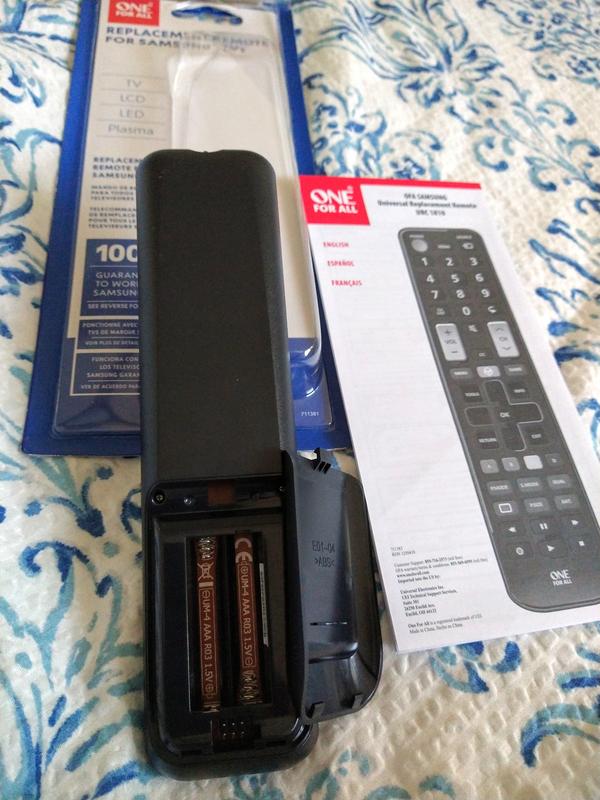 One For All Samsung TV Replacement Remote (URC1810)