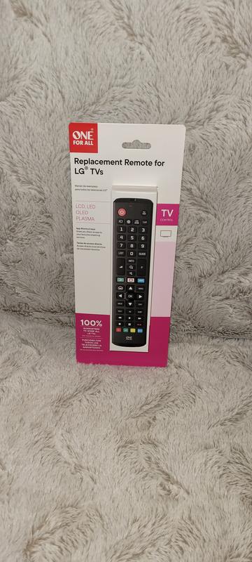 One For All Replacement Remote for LG TVs URC4811 - The Home Depot