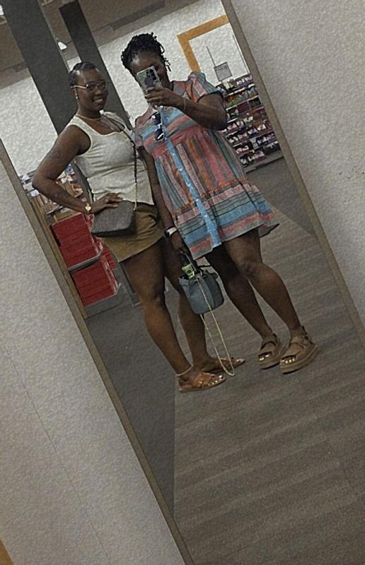 Customer photo for "Stylish, Comfortable, and Perfect for Summer"