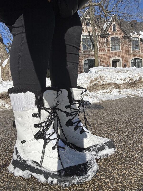 Customer photo for "best boots for Chicago"