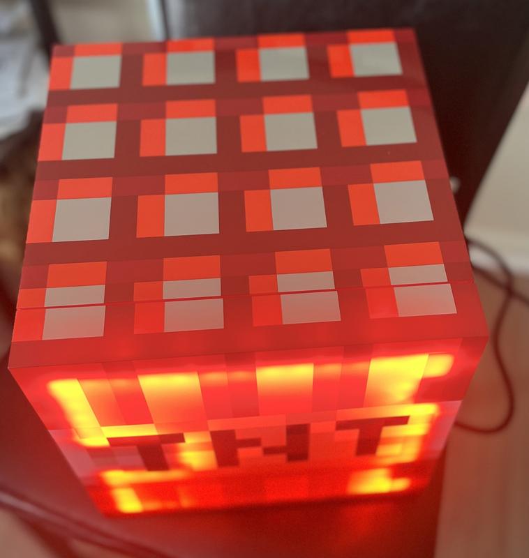 Minecraft TNT Mini Fridge Cooler Made By Ukonic 
