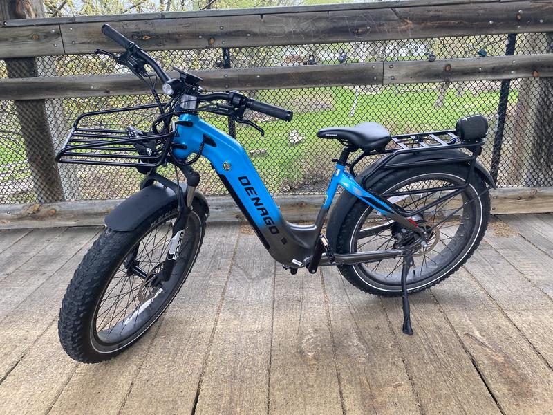 WONDERBOOM mounted on front and back of EBike