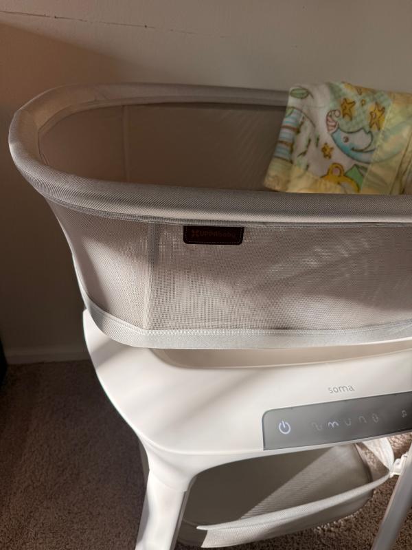 Close up of the bassinet