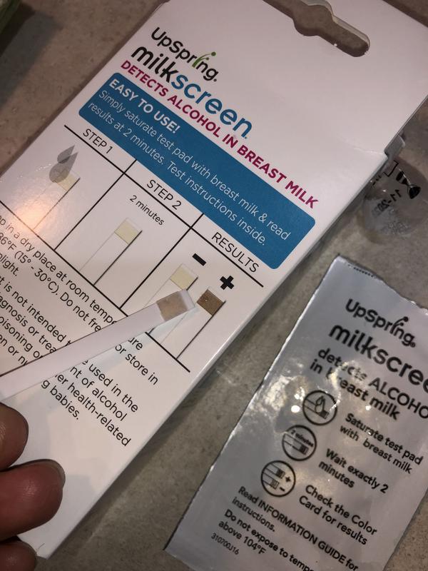 Milkscreen - Breast Milk Alcohol Test Strips, Are They Really