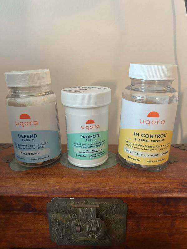 Customer photo for "My female urologist recommended UQORA"