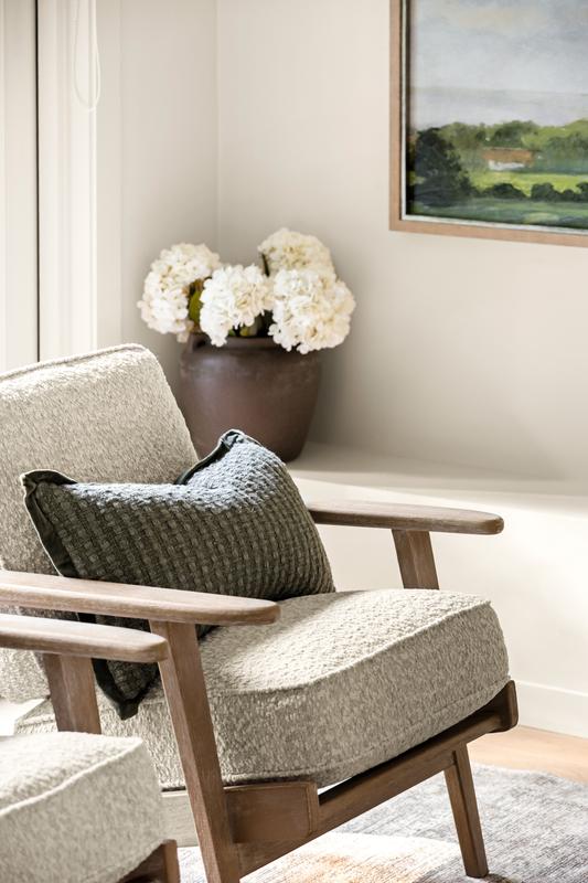 Everly Armchair -Zell Pebble | Urban Barn