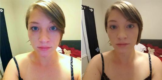 Customer photo for "Covers dark circles, first time ever!"